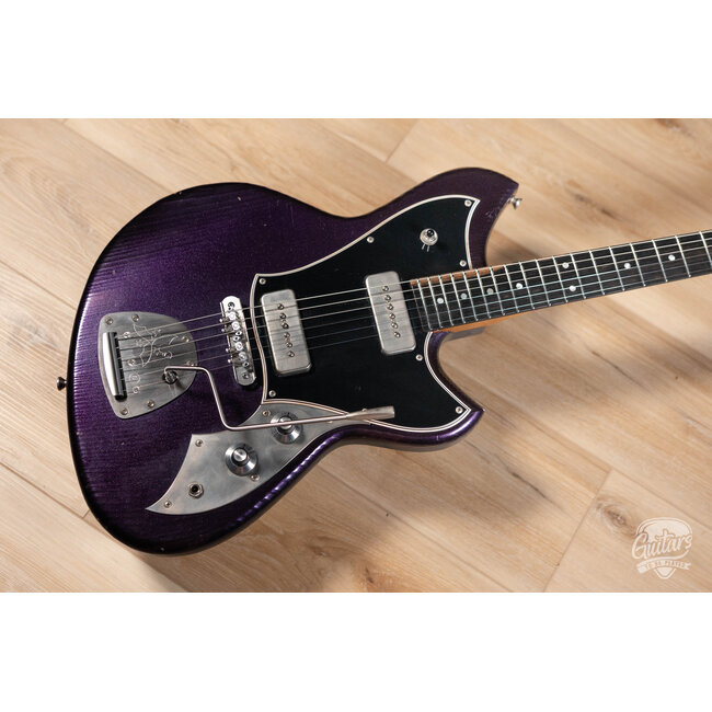 Novo Custom Serus J Guitar w/ Lollar P-90s – Purple Stranger