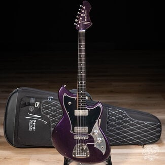 Novo Novo Custom Serus J Guitar w/ Lollar P-90s – Purple Stranger