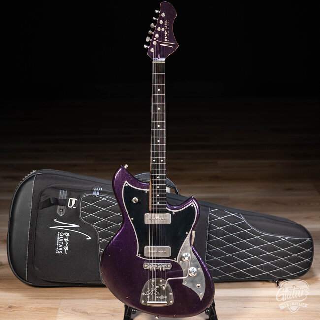 Novo Custom Serus J Guitar w/ Fralin P-90s – Purple Stranger