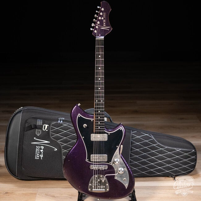 Novo Custom Serus J Guitar w/ Lollar P-90s – Purple Stranger