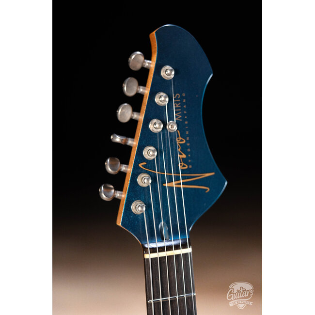 Novo Custom Miris J Semi-Hollow w/ Fralin P-90s & Ebony FB – Lake Como Blue