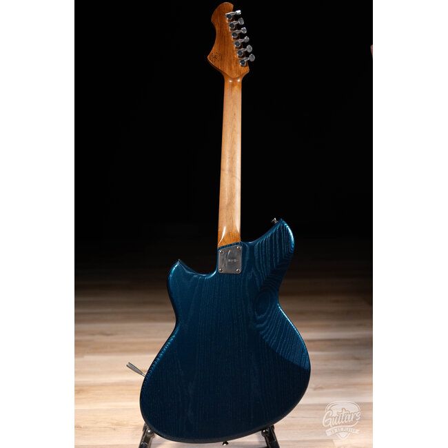 Novo Custom Miris J Semi-Hollow w/ Fralin P-90s & Ebony FB – Lake Como Blue