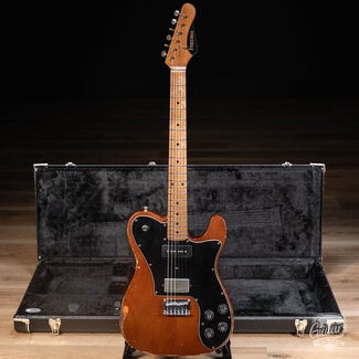 Friedman Friedman Vintage T Alder P-90/Humbucker Guitar w/ Maple Neck – Walnut Brown