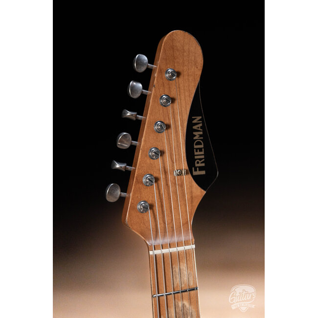 Friedman Vintage T Alder P-90/Humbucker Guitar w/ Maple Neck – Walnut Brown