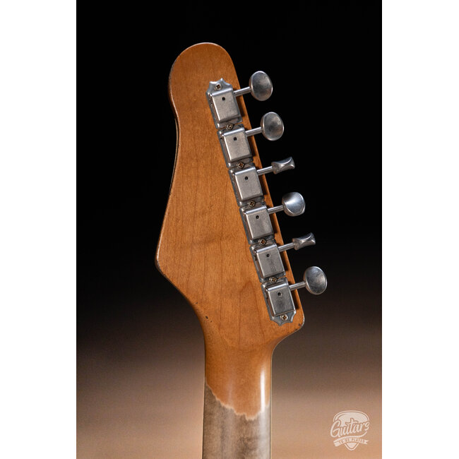Friedman Vintage T Alder P-90/Humbucker Guitar w/ Maple Neck – Walnut Brown