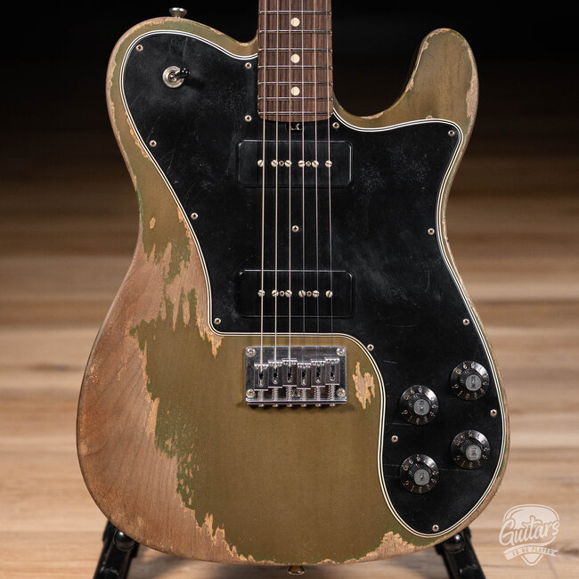 Friedman Vintage T Alder P-90 Guitar w/ Rosewood – Gold Metallic
