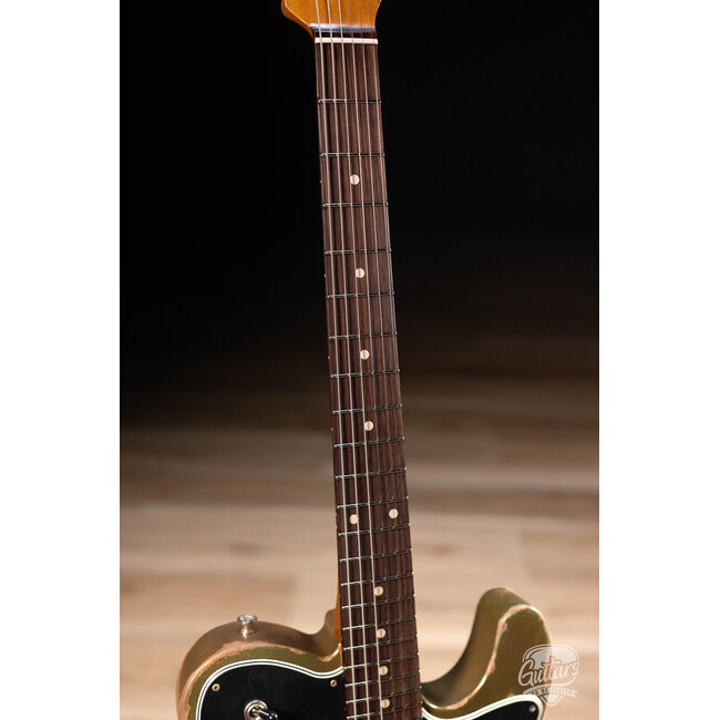 Friedman Vintage T Alder P-90 Guitar w/ Rosewood – Gold Metallic