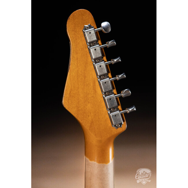 Friedman Vintage T Alder P-90 Guitar w/ Rosewood – Gold Metallic