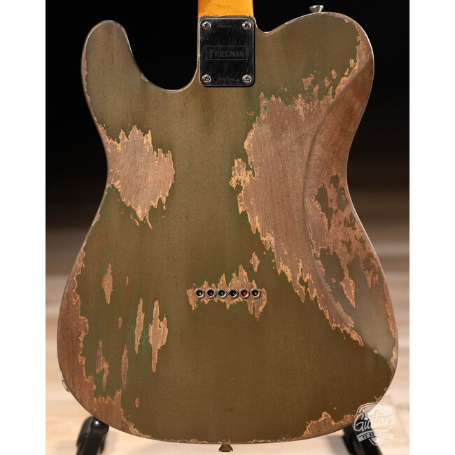 Friedman Vintage T Alder P-90 Guitar w/ Rosewood – Gold Metallic