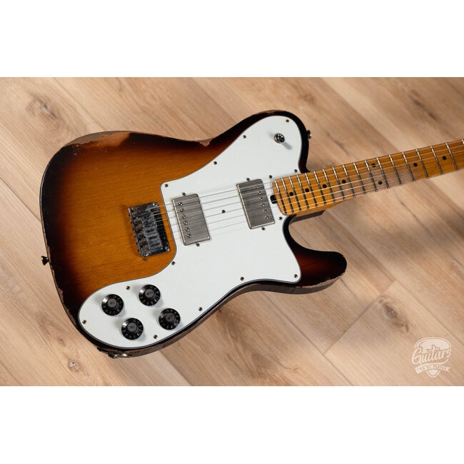 Friedman Vintage T Alder Humbucker Guitar w/ Maple Neck – 2-Tone Sunburst