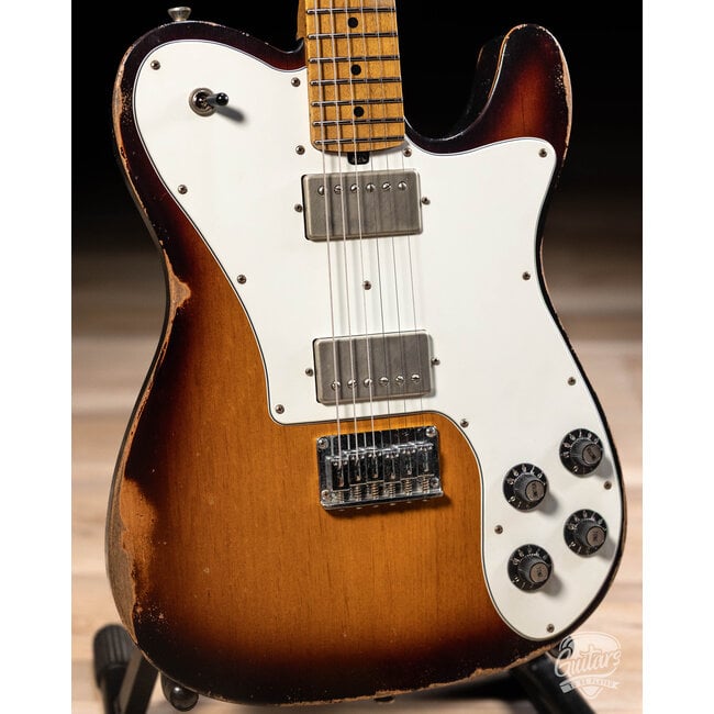 Friedman Vintage T Alder Humbucker Guitar w/ Maple Neck – 2-Tone Sunburst