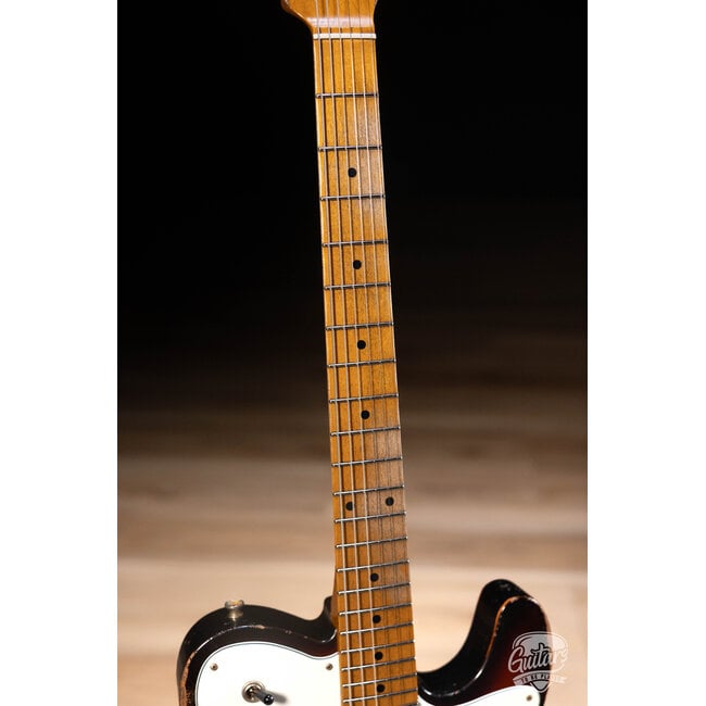 Friedman Vintage T Alder Humbucker Guitar w/ Maple Neck – 2-Tone Sunburst