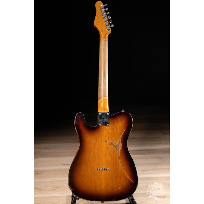 Friedman Vintage T Alder Humbucker Guitar w/ Maple Neck – 2-Tone Sunburst