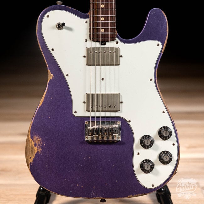 Friedman Vintage T Alder Humbucker Guitar w/ Rosewood – Purple Metallic