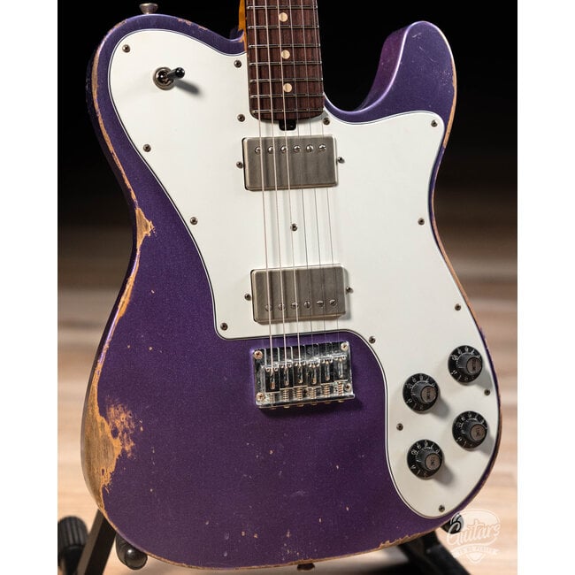 Friedman Vintage T Alder Humbucker Guitar w/ Rosewood – Purple Metallic