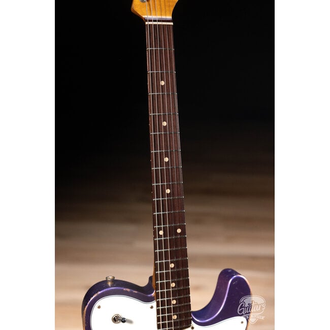 Friedman Vintage T Alder Humbucker Guitar w/ Rosewood – Purple Metallic