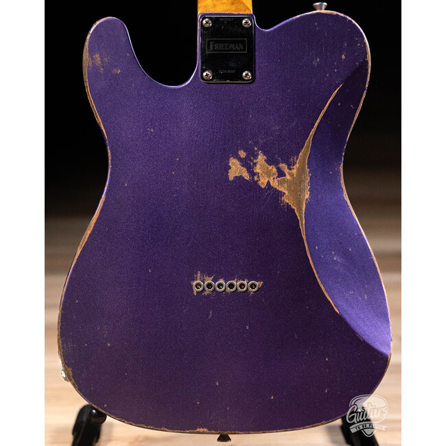 Friedman Vintage T Alder Humbucker Guitar w/ Rosewood – Purple Metallic