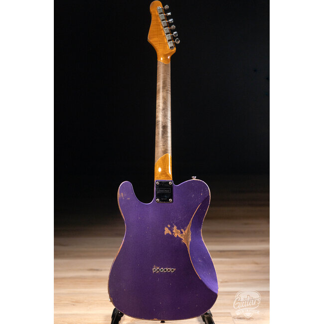 Friedman Vintage T Alder Humbucker Guitar w/ Rosewood – Purple Metallic