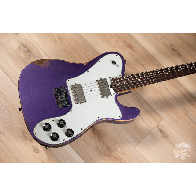 Friedman Vintage T Alder Humbucker Guitar w/ Rosewood – Purple Metallic