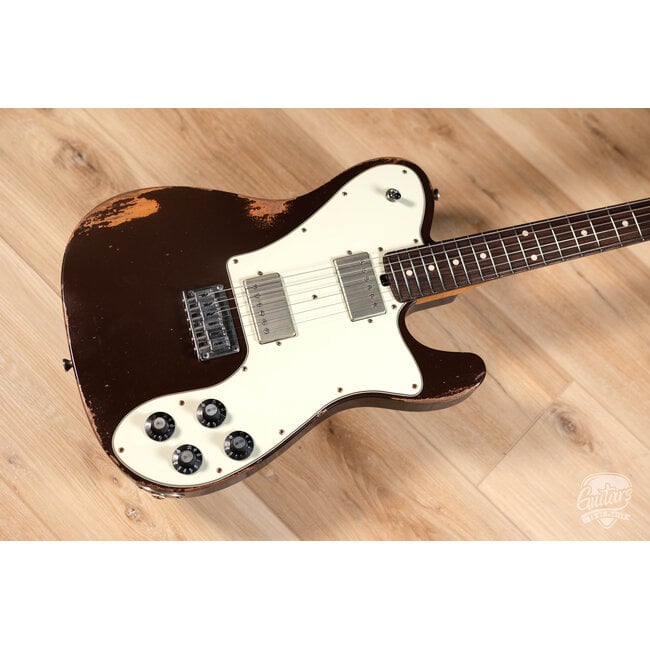 Friedman Vintage T Alder Humbucker Guitar w/ Rosewood – Dark Oxblood