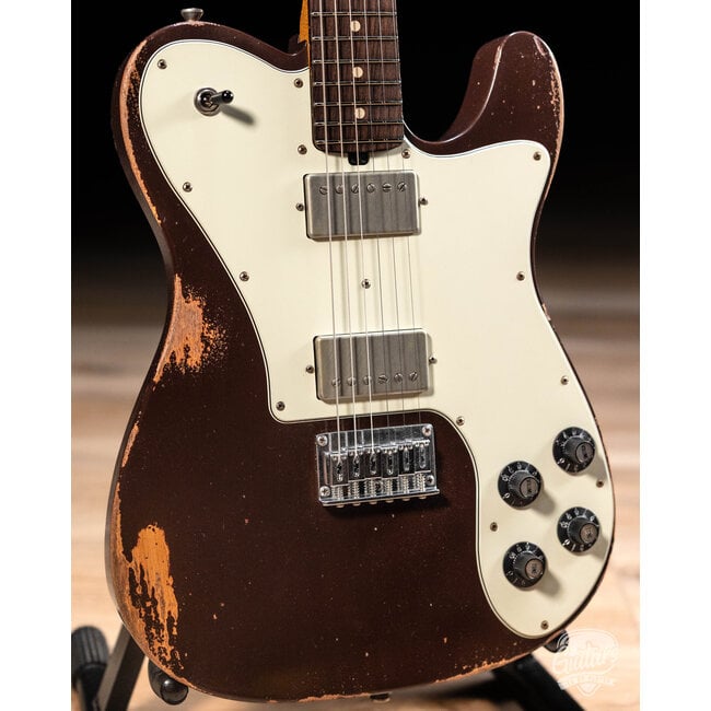 Friedman Vintage T Alder Humbucker Guitar w/ Rosewood – Dark Oxblood