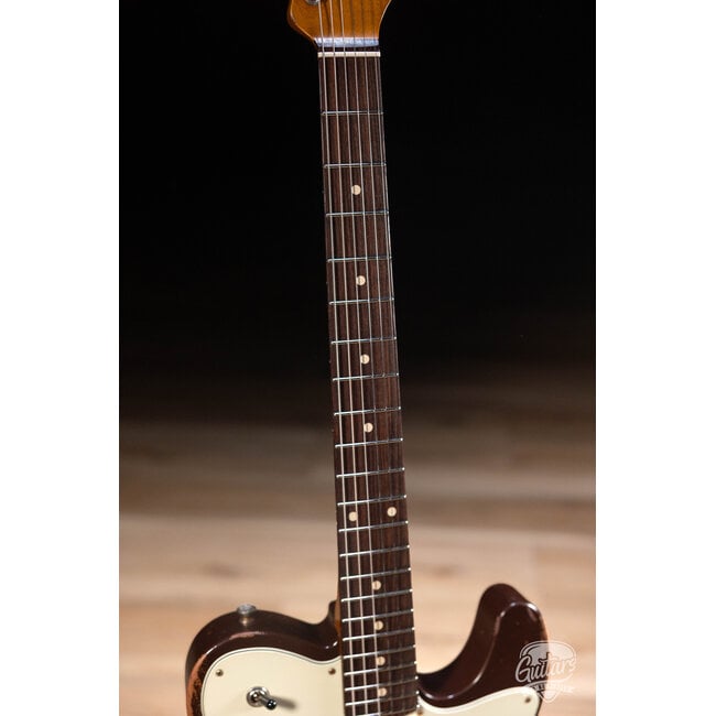 Friedman Vintage T Alder Humbucker Guitar w/ Rosewood – Dark Oxblood