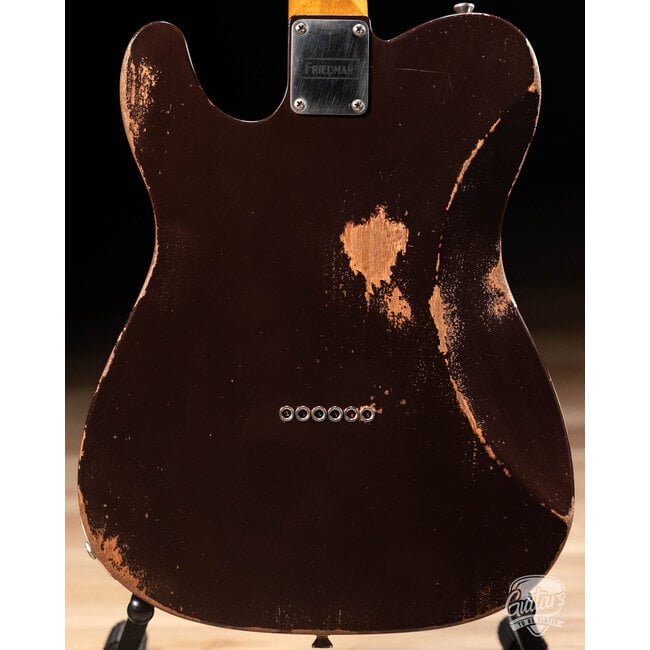 Friedman Vintage T Alder Humbucker Guitar w/ Rosewood – Dark Oxblood