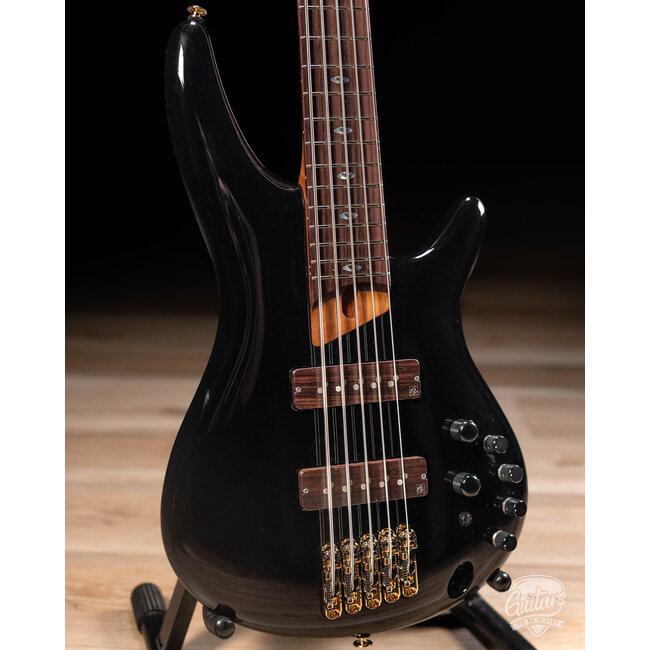 Ibanez Prestige SR3505BK 5 String Bass Guitar w/ Case – Black