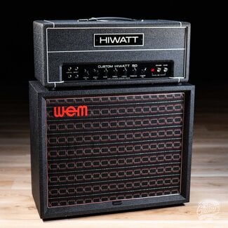 Hiwatt DR504 Custom 50 Handwired Amp Head & WEM 2x12 Cab (B-stock)