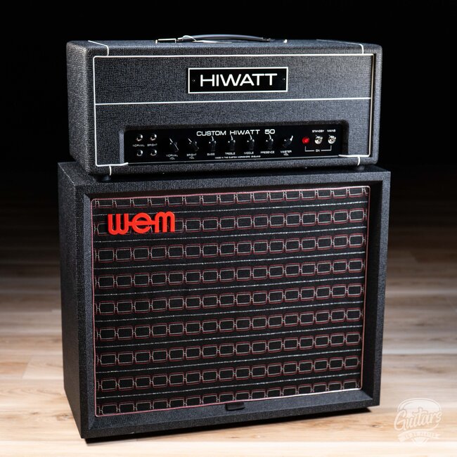 Hiwatt DR504 Custom 50 Handwired Amp Head & WEM 2x12 Cab (B-stock)