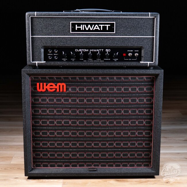 Hiwatt DR504 Custom 50 Handwired Amp Head & WEM 2x12 Cab (B-stock)