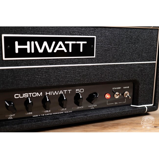 Hiwatt DR504 Custom 50 Handwired EL34 Amp Head (B-stock)