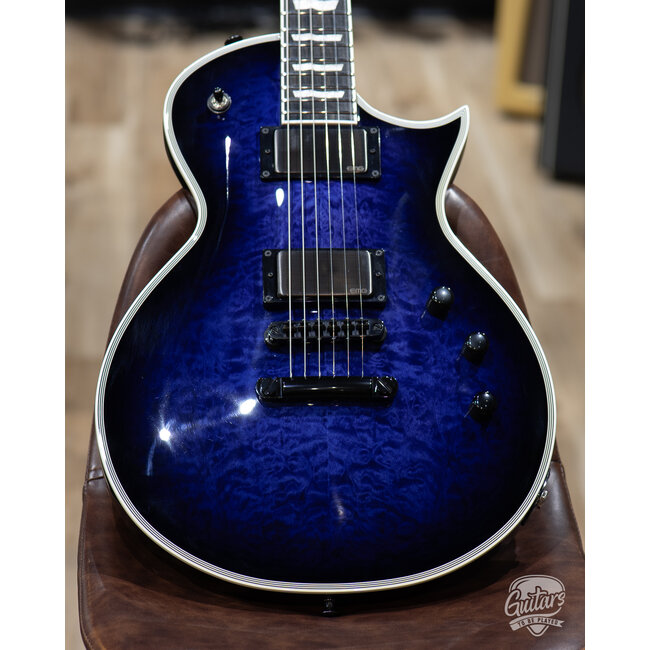 ESP E-II Eclipse EMG Electric Guitar w/ Case – Reindeer Blue (B-stock)