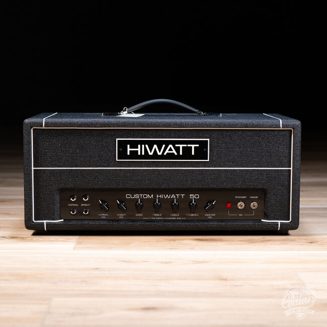 Hiwatt DR504 Custom 50 Handwired EL34 Amp Head (B-stock)