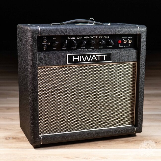 Hiwatt SS20/40 Custom Studio Stage 1x12 Handwired EL84 Combo Amp (B-stock)