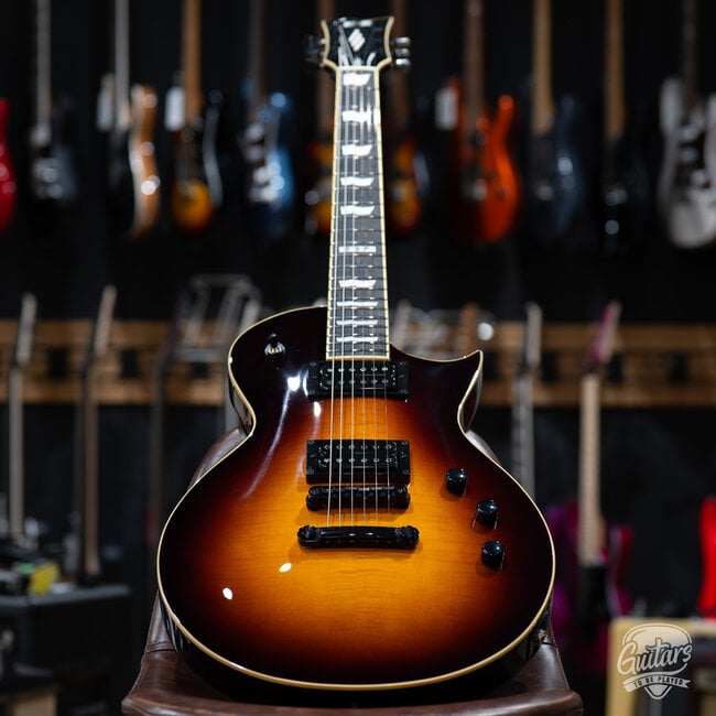 ESP E-II Eclipse Full Thickness Guitar w/ Case – Tobacco Sunburst (B-stock)