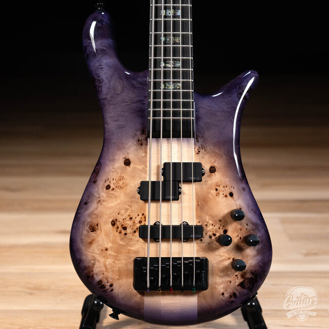 Spector Euro 5 CST 5-String EMG Bass – Natural Violet Burst Gloss