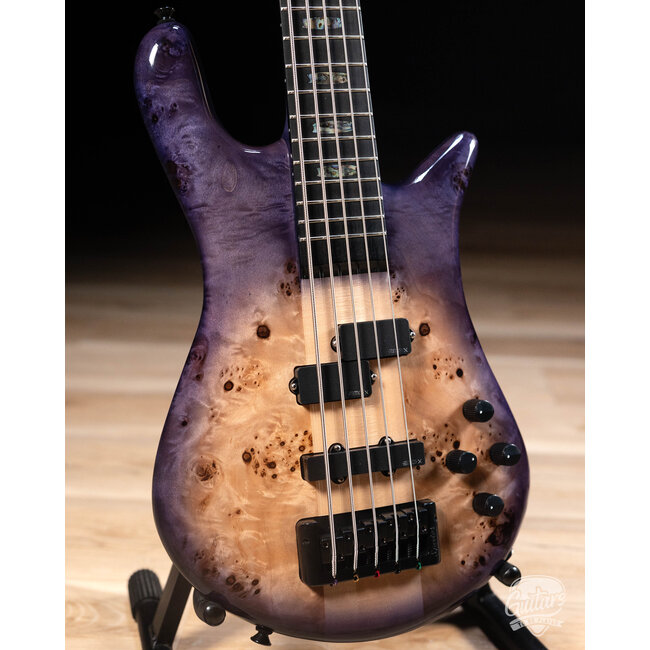 Spector Euro 5 CST 5-String EMG Bass – Natural Violet Burst Gloss