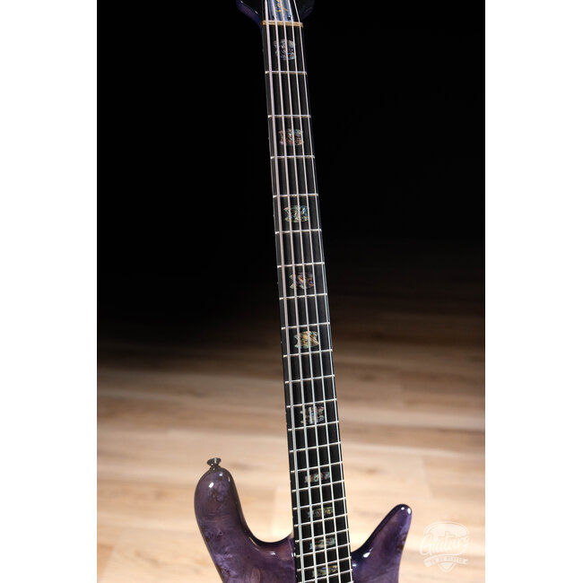 Spector Euro 5 CST 5-String EMG Bass – Natural Violet Burst Gloss