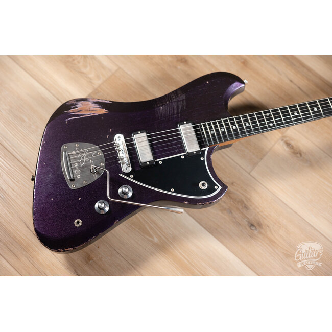 Novo Custom Voltur J Guitar w/ Lollar Firebirds – Purple Stranger