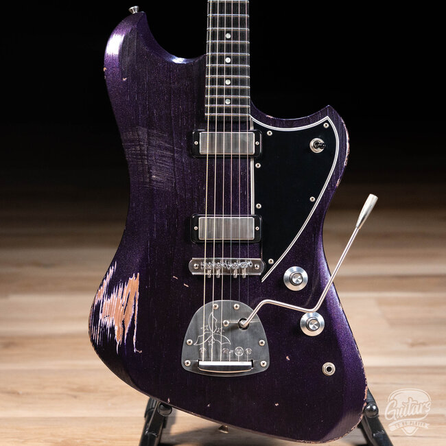 Novo Custom Voltur J Guitar w/ Lollar Firebirds – Purple Stranger