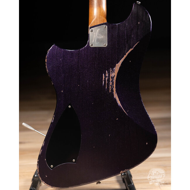 Novo Custom Voltur J Guitar w/ Lollar Firebirds – Purple Stranger