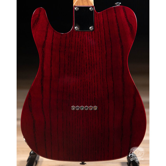 CP Thornton Thinline Classic II Swamp Ash w/ Lollar P-90s – Translucent Oxblood