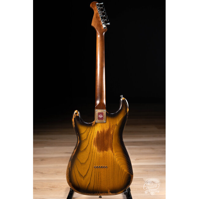 Paoletti Alfa Lounge SSS “Stratospheric” Thinline Hardtail S-Style – 2-Tone Sunburst