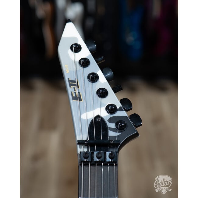 ESP E-II M-II Neck Thru Floyd Rose Guitar w/ Case – Urban Camo (B-stock)