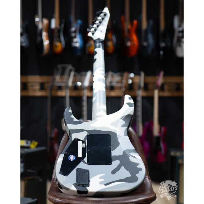 ESP E-II M-II Neck Thru Floyd Rose Guitar w/ Case – Urban Camo (B-stock)