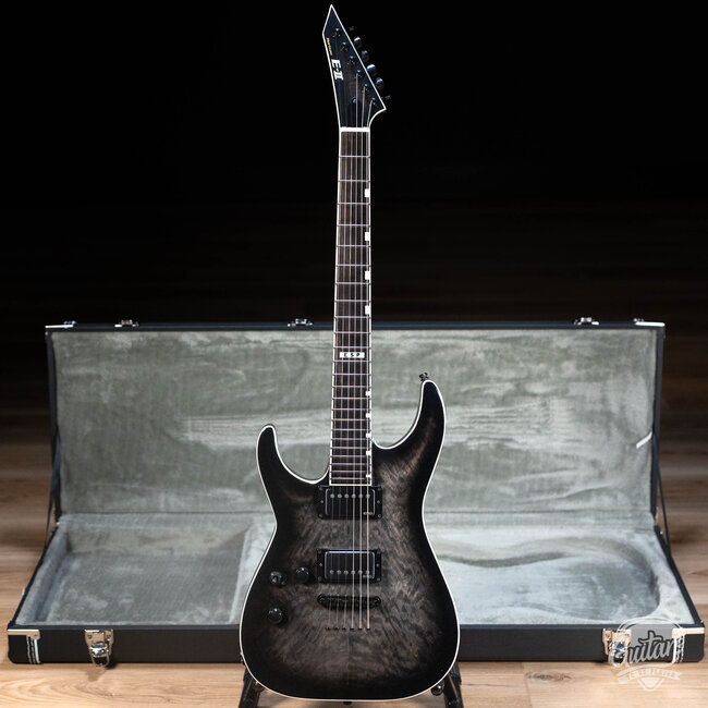 ESP E-II Horizon NT-II LH Left-Handed Guitar – See Thru Black Sunburst