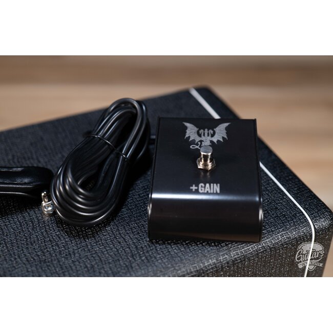 3rd Power Dragon Phantom DRGN 45 Amp Head – Black Faceplate &  White Piping