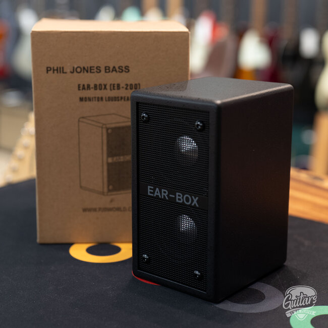 Phil Jones Bass Ear Box Mic Stand-Mounted Dual Driver Personal Monitor (Open Box)