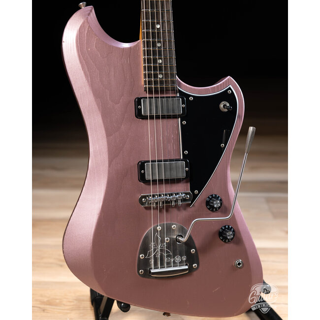 Novo Custom Voltur J Guitar w/ Lollar Firebirds – Heather Mist